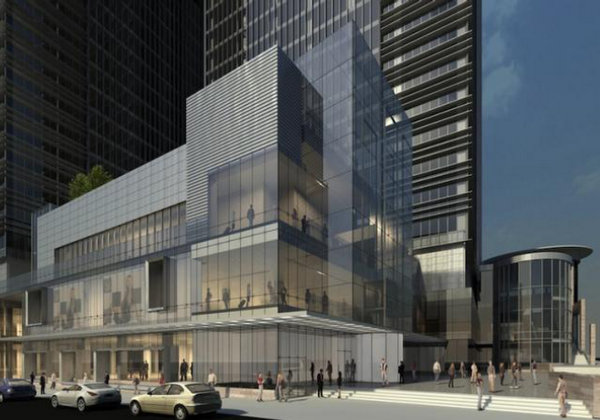 Rendering for new Riocan Centre at Yonge and Eglinton