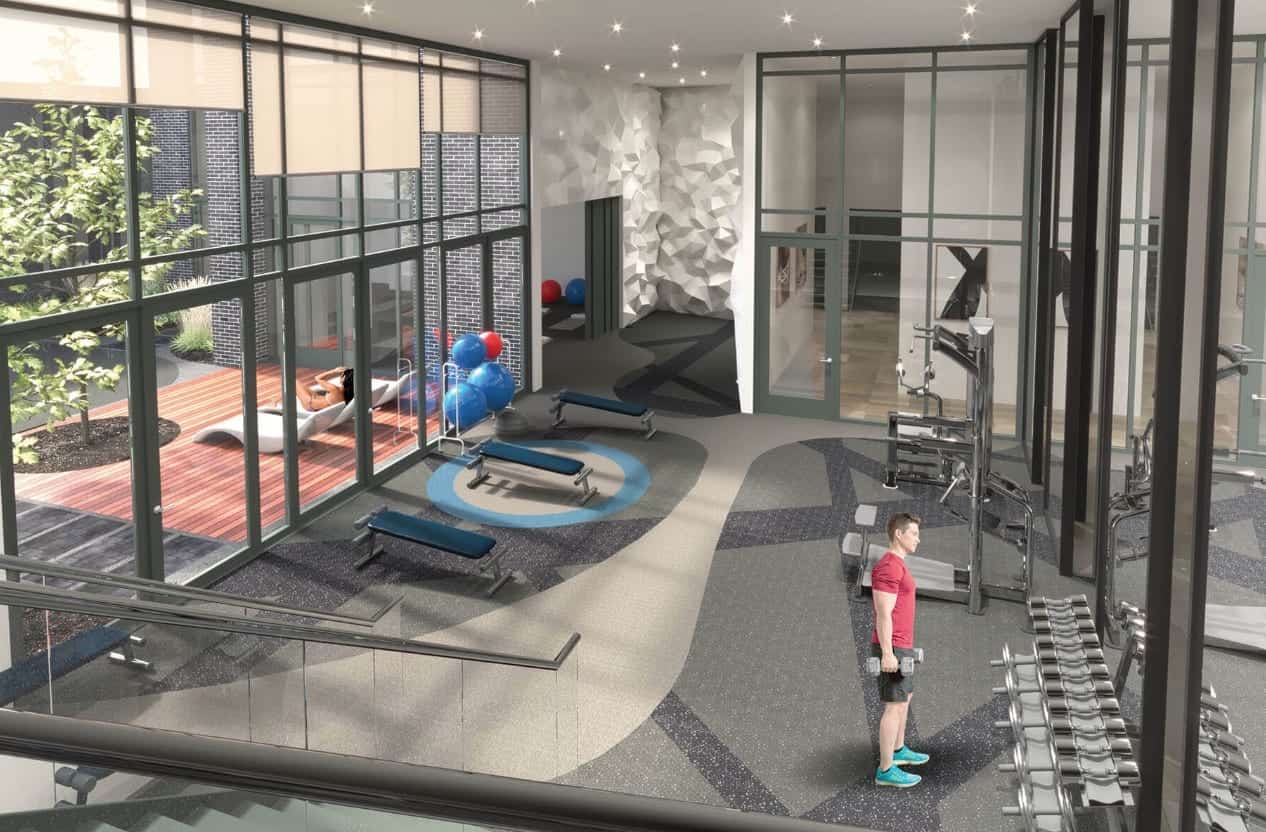 East Junction Condos Gym Fitness True Condos Amenities