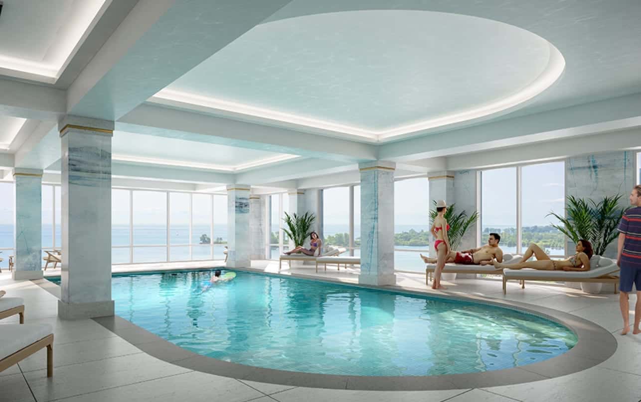 Mirabella Condos West Tower Pool Amenities