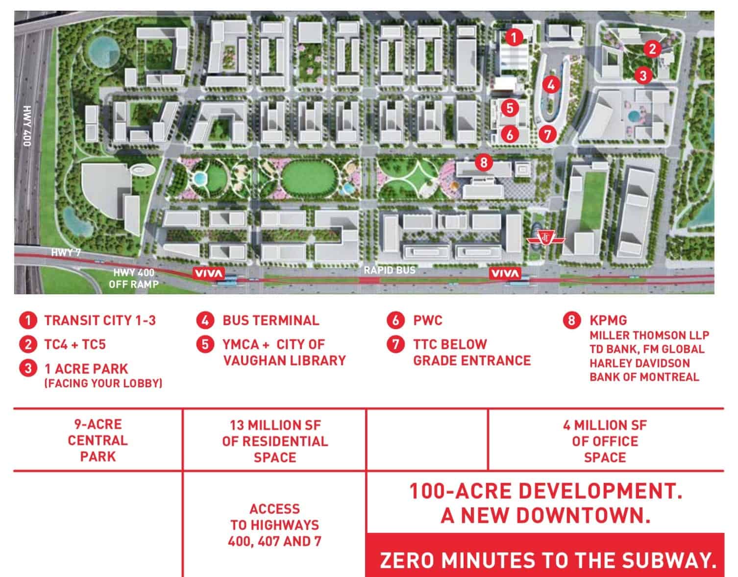 Transity City 4 Condos Site Plan Vaughan True Condos