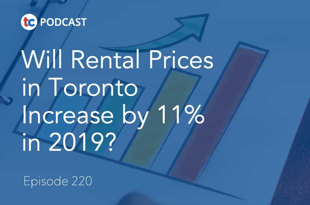 Will Rental Prices in Toronto Increase by 11% in 2019?
