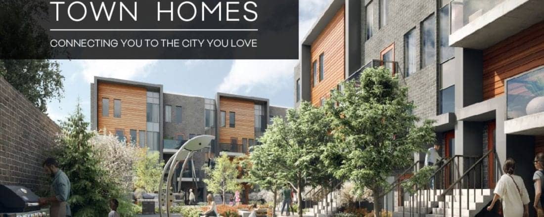 4Hundred East Mall Town Homes Exterior Building Community True Condos