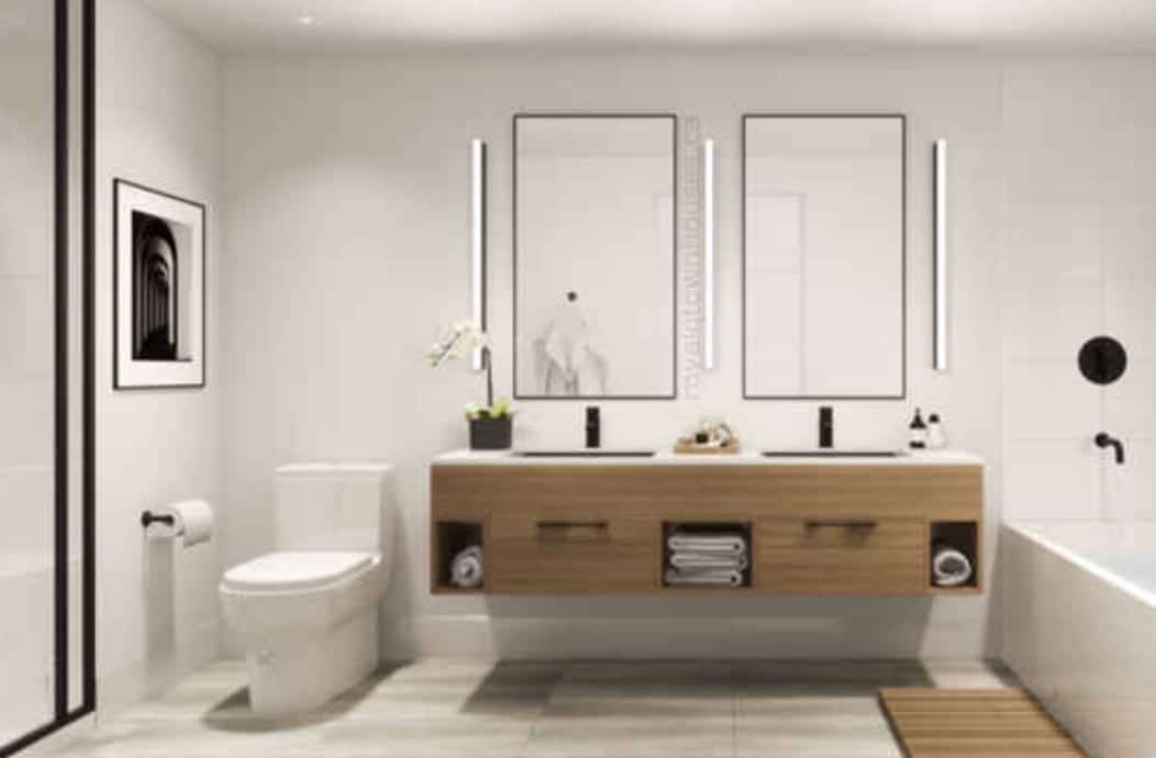 Royal Q Towns Bathroom Interior True Condos