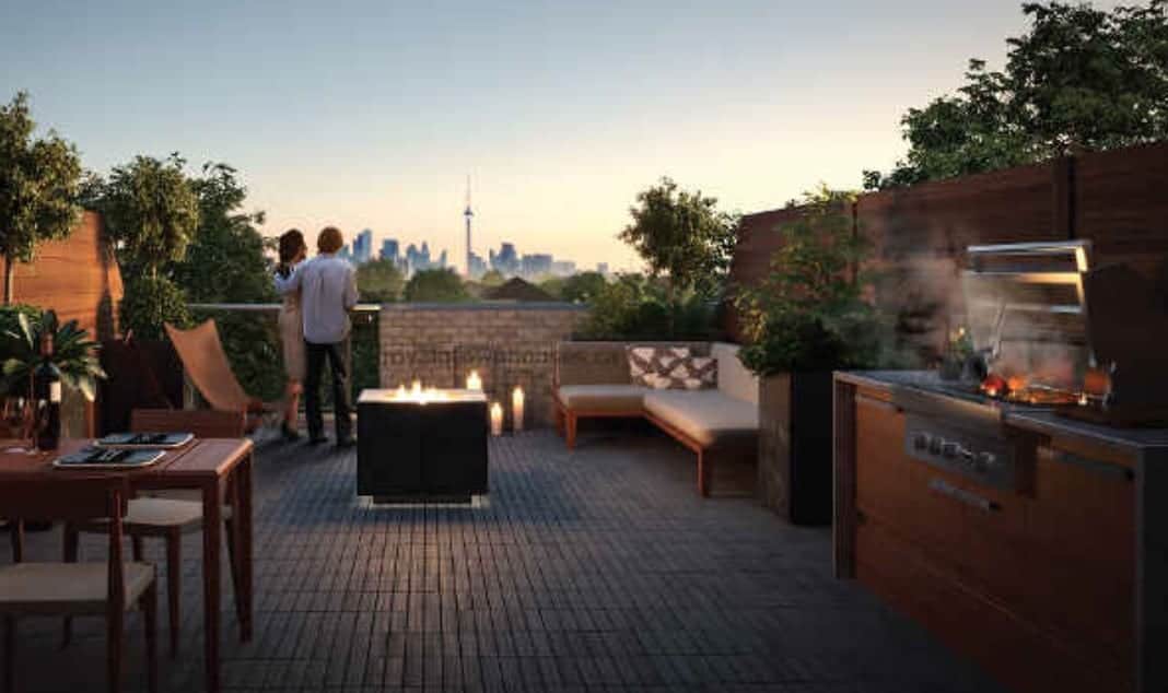 Royal Q Towns Rooftop Terrace True Condos