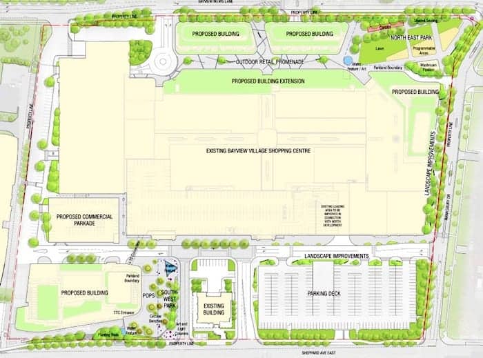 Bayview Village Condos Site Plan