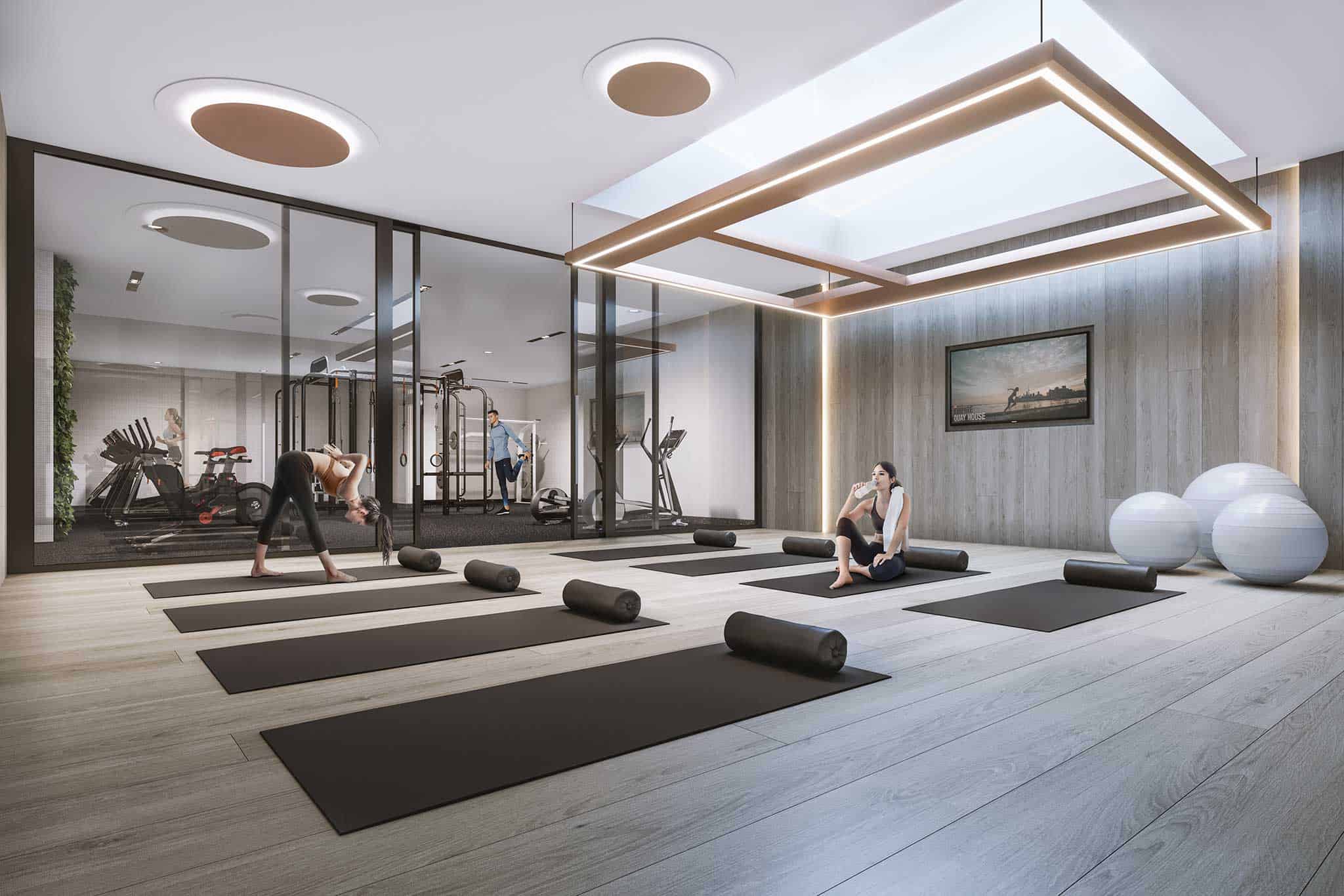 Empire Quay House Fitness Gym Amenities True Condos