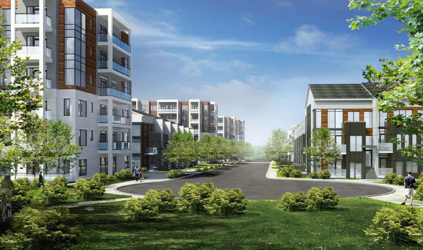 Daniels Keelesdale Condos and Towns FirstHome Rendering IMage True Condos