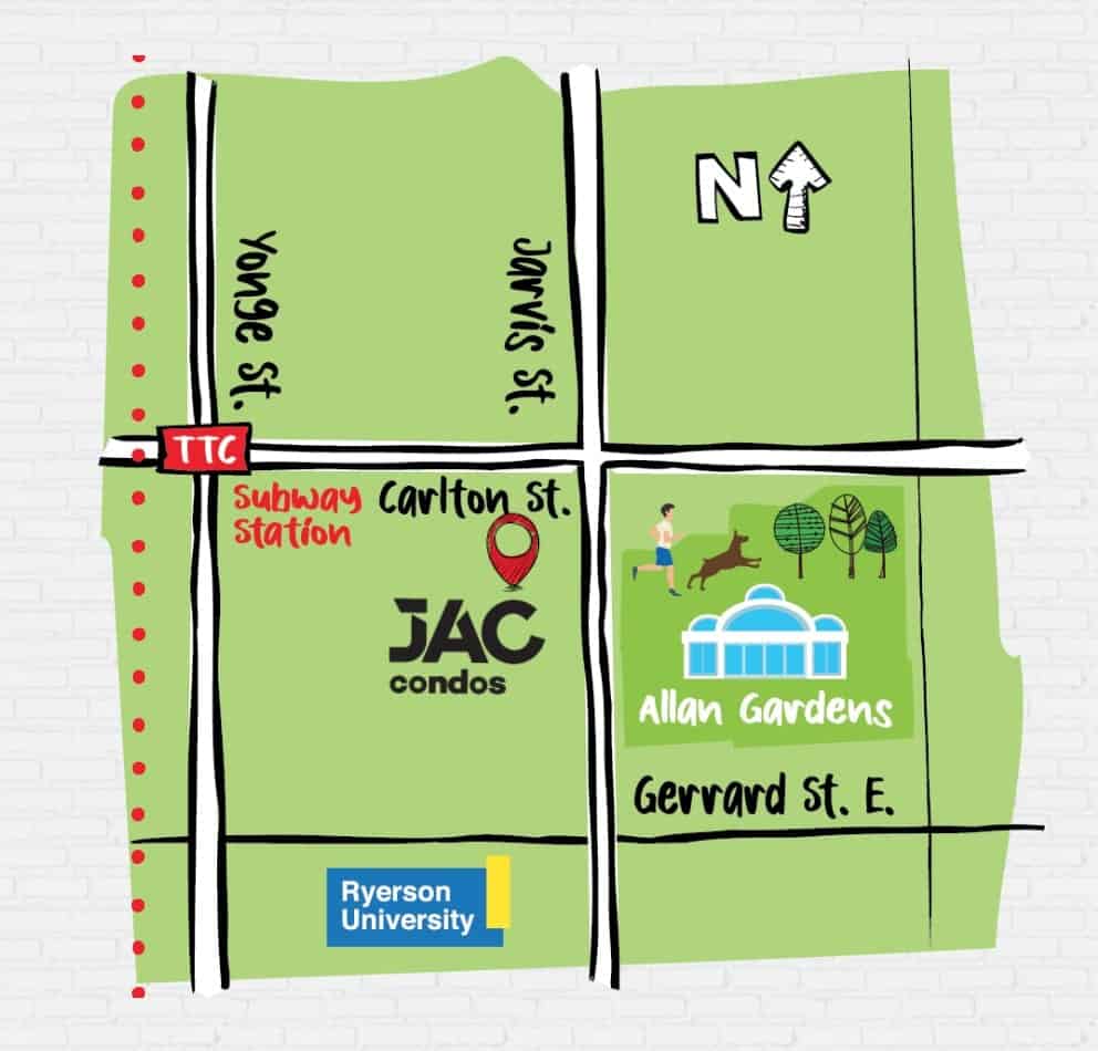Jac Condos Map Location True Condos