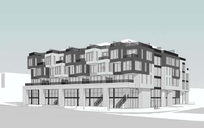 The Stockton Condos building rendering
