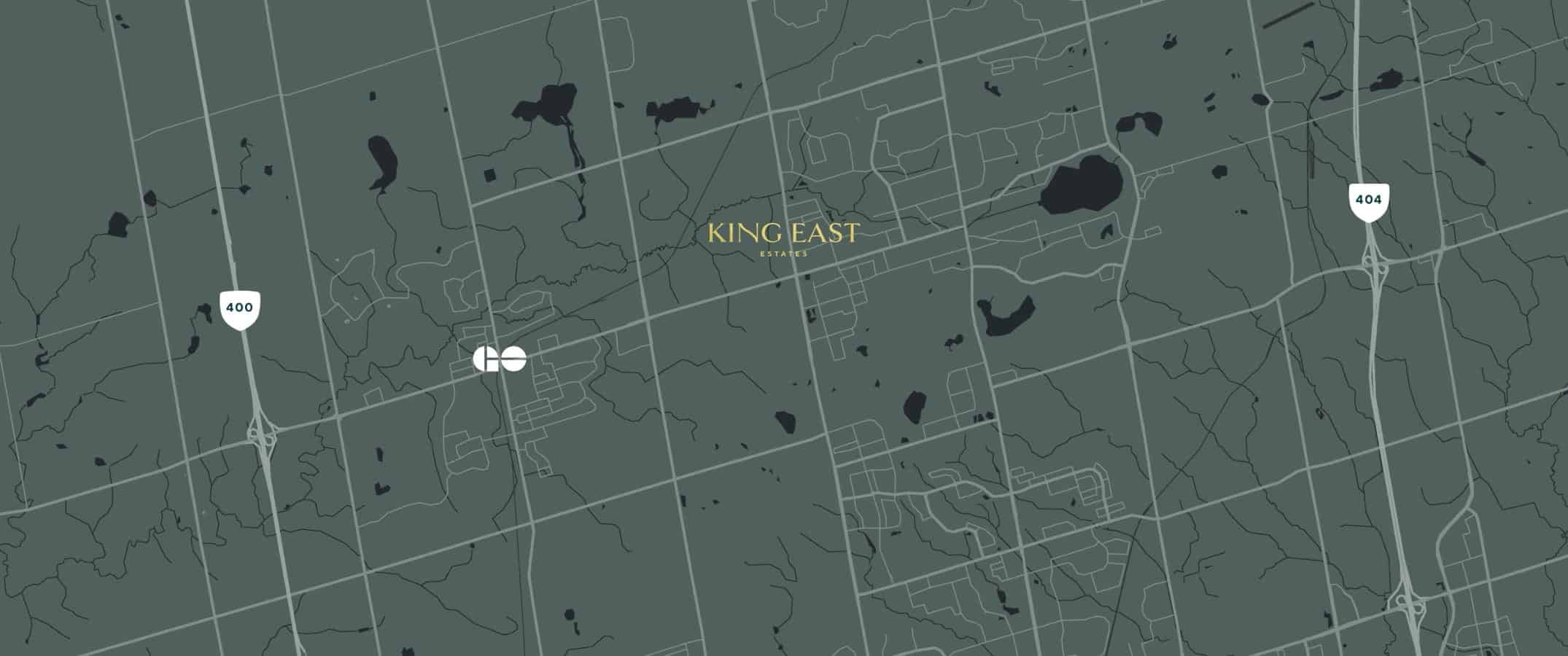 King East Estates Map Location True Condos