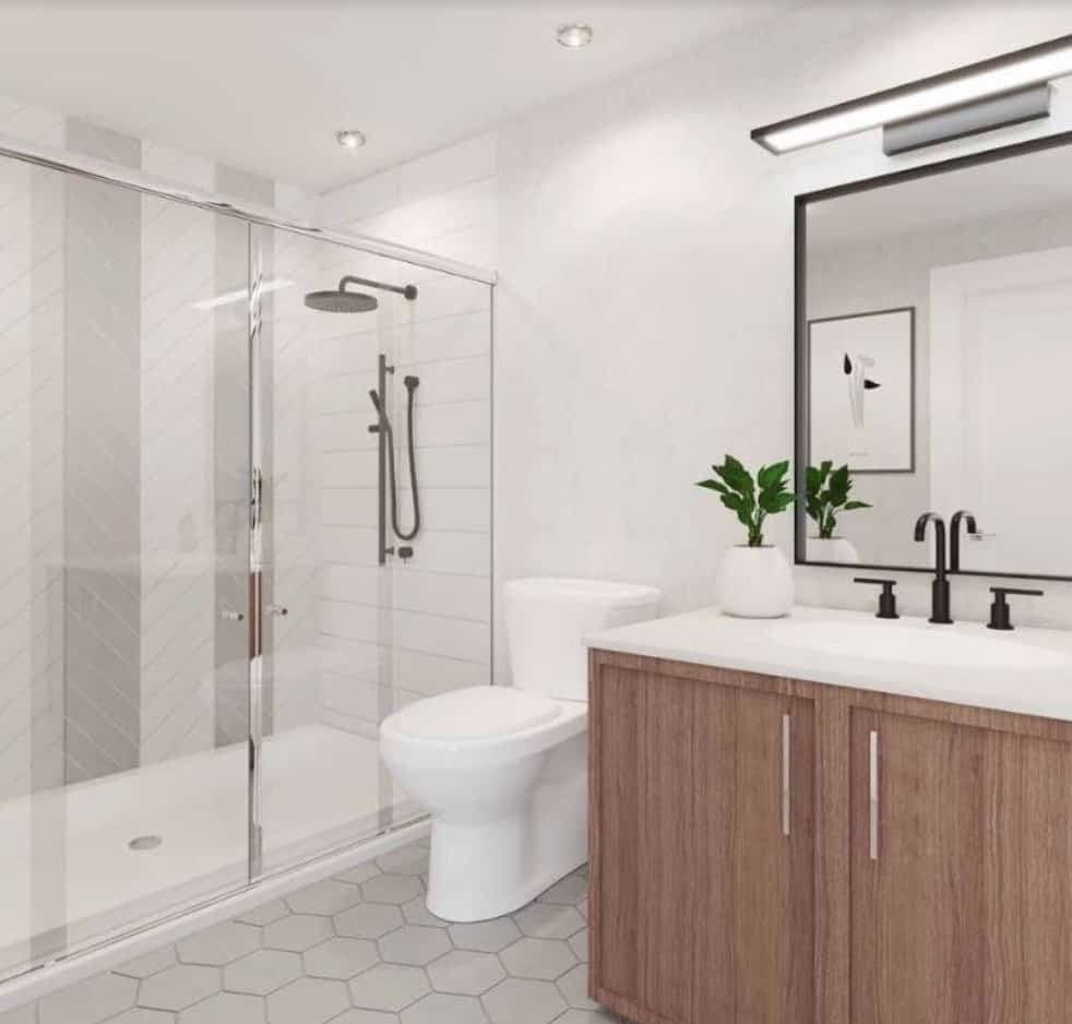Maxx Urban Towns Bathroom Interior Pickering True Condos