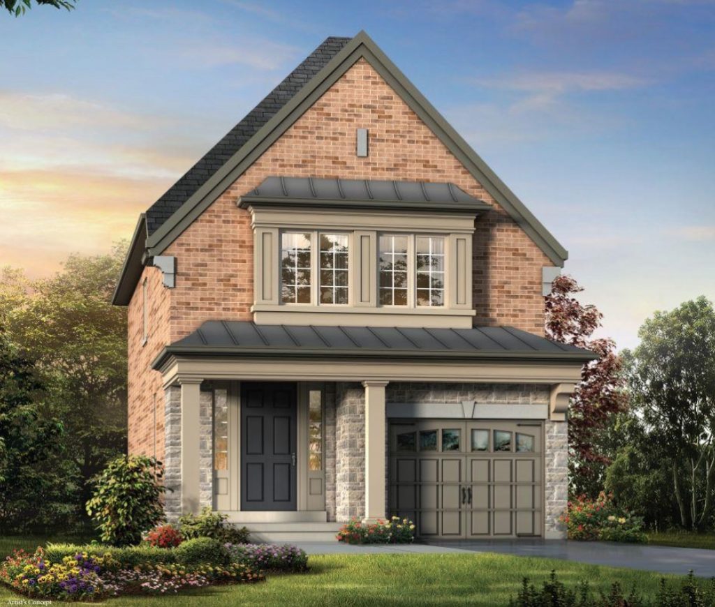 Country Lane Homes Whitby Front Exterior True Condos