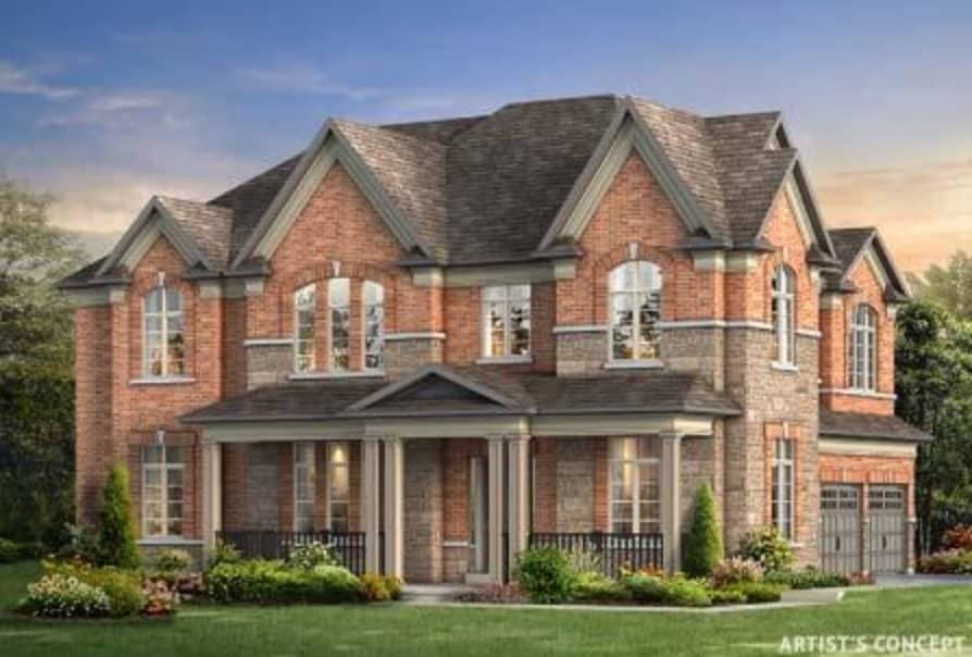 Country Lane Whitby Home Exterior Rendering True Condos