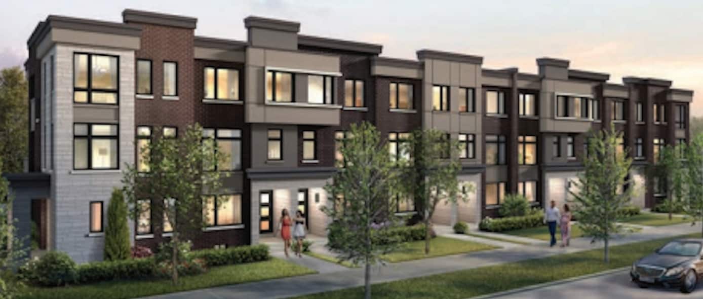 MILA by Madison Townhomes Exterior Rendering True Condos