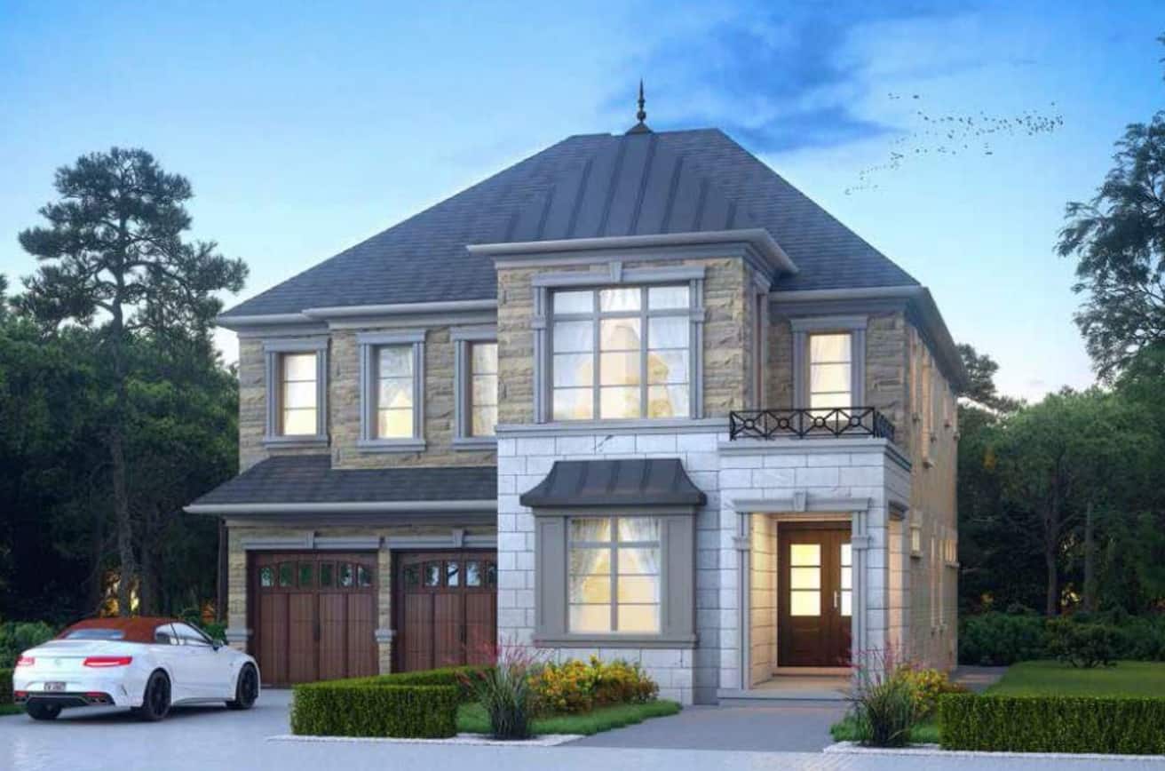 The Oakes Exterior Rendering Oakville True Condos