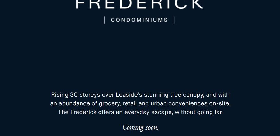 The Frederick True Condos Coming Soon