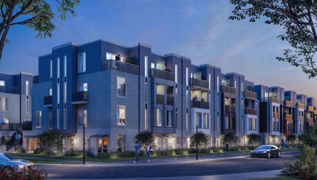 Huntingdale Towns Project Rendering True Condos