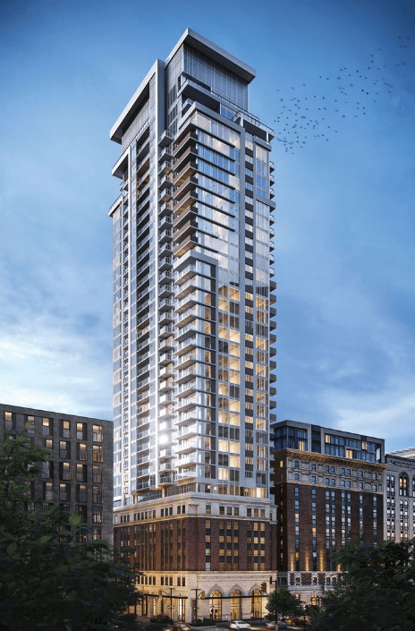 Royal Connaught Square Community | 112 King Street East, Hamilton, ON Developer: Spallacci Homes and Valery Homes Neighbourhood: Hamilton Occupancy: TBA Deposit: TBA Starting Prices: TBA