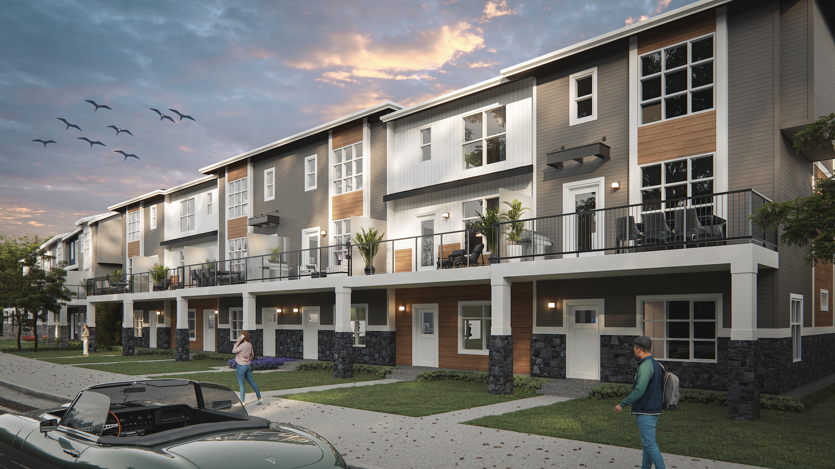 Briarfield Townhomes Exterior Calgary