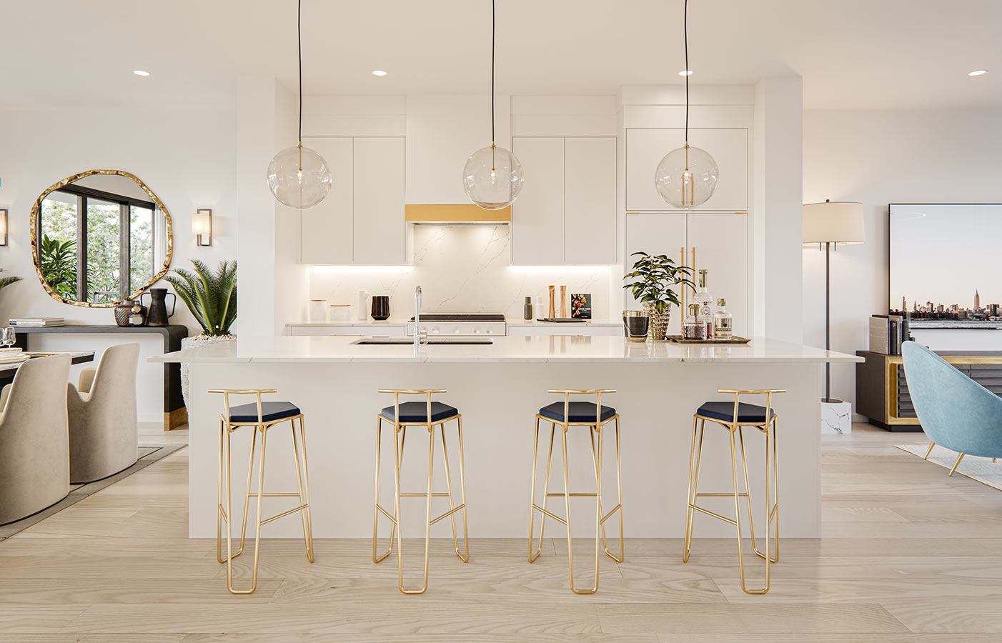 Briarfield Townhomes Interior Calgary Kitchen