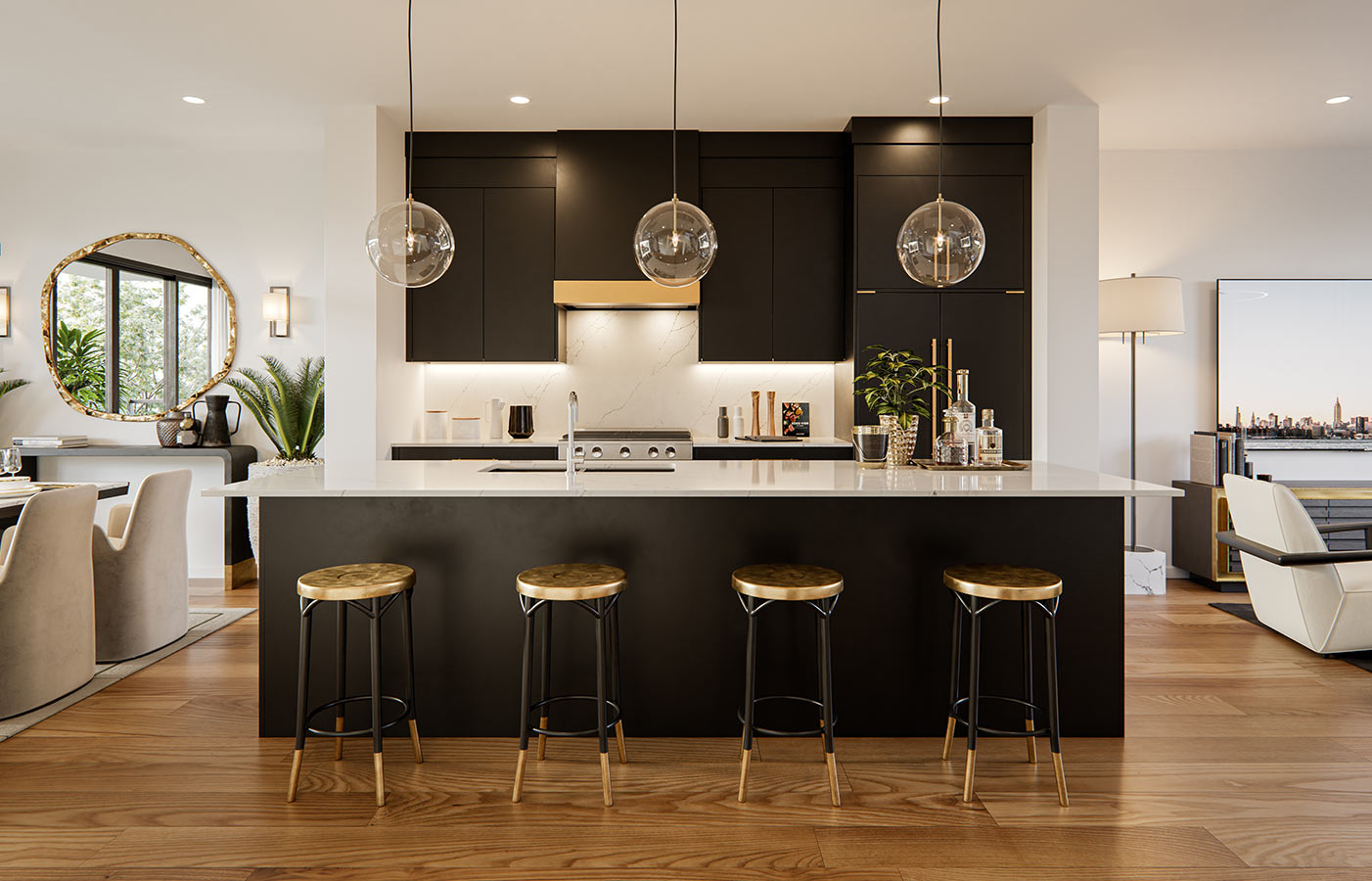 Briarfield Townhomes Interior Calgary Kitchen