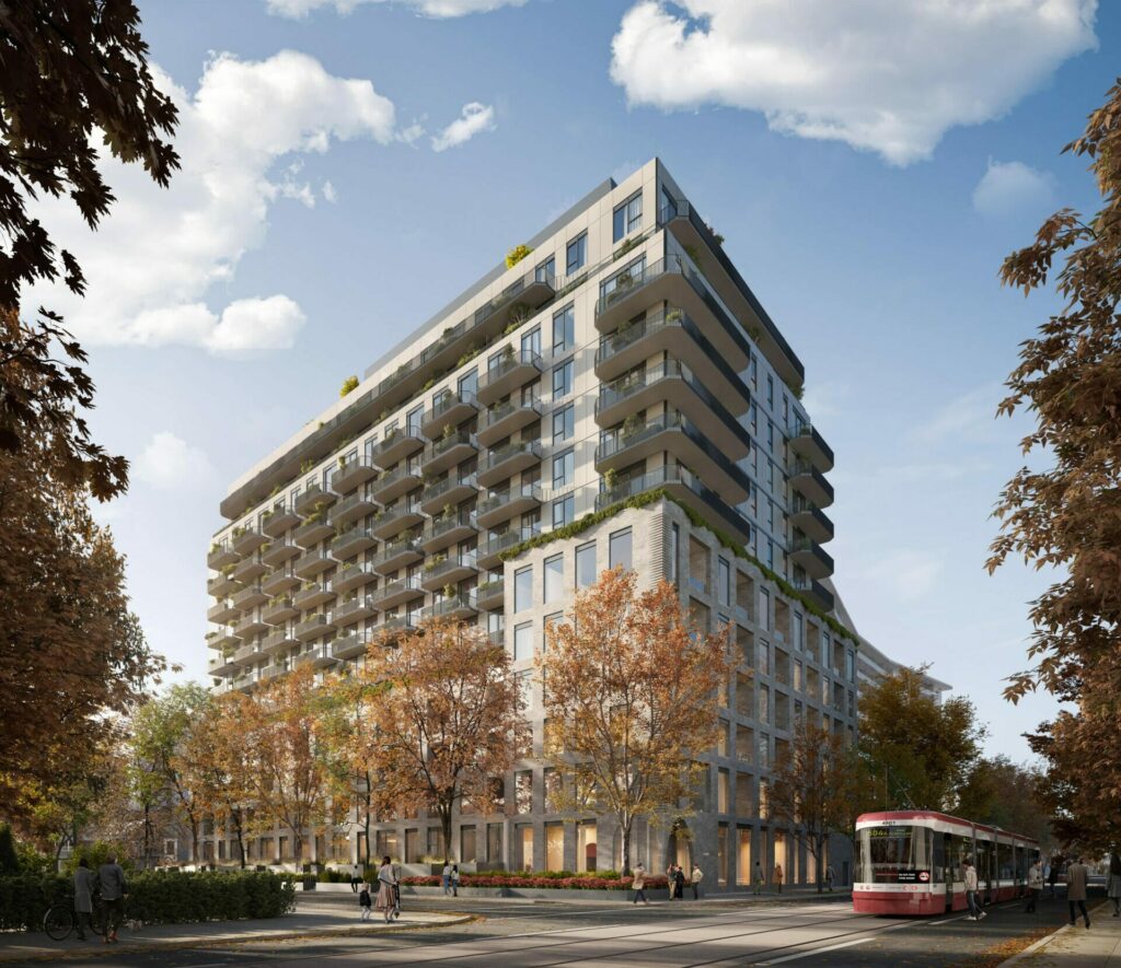 8 Temple Ave, Toronto, ON
Developer: Curated Properties
Neighbourhood: Liberty Village
Occupancy: Jan 2027
Deposit: TBA
Starting Prices: from $649,900