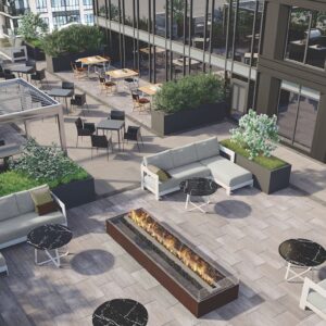 The Hill Residences Terrace Rendering